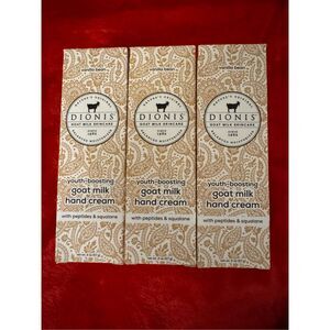 Youth Boosting Goat Milk Hand Cream 2oz, With Peptides and Squalane For More Vib